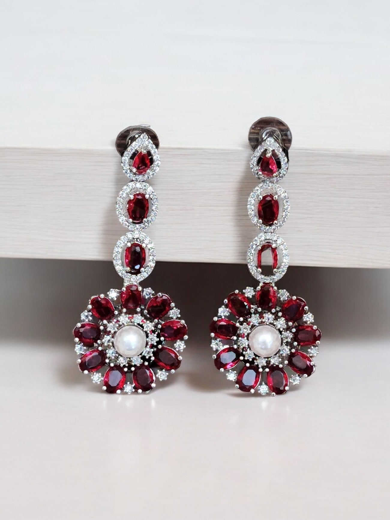 Diamond Drop Earring